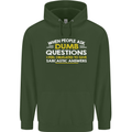 Scotland Funny Scottish SCI-FI Text Childrens Kids Hoodie Forest Green