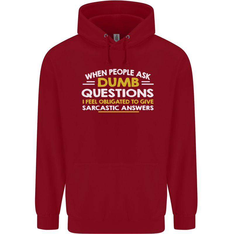 Scotland Funny Scottish SCI-FI Text Childrens Kids Hoodie Red