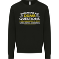 Scotland Funny Scottish SCI-FI Text Kids Sweatshirt Jumper Black