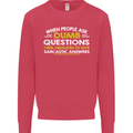 Scotland Funny Scottish SCI-FI Text Kids Sweatshirt Jumper Heliconia
