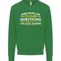 Scotland Funny Scottish SCI-FI Text Kids Sweatshirt Jumper Irish Green