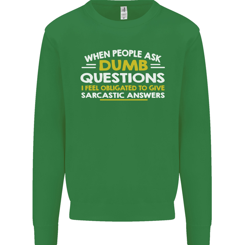 Scotland Funny Scottish SCI-FI Text Kids Sweatshirt Jumper Irish Green