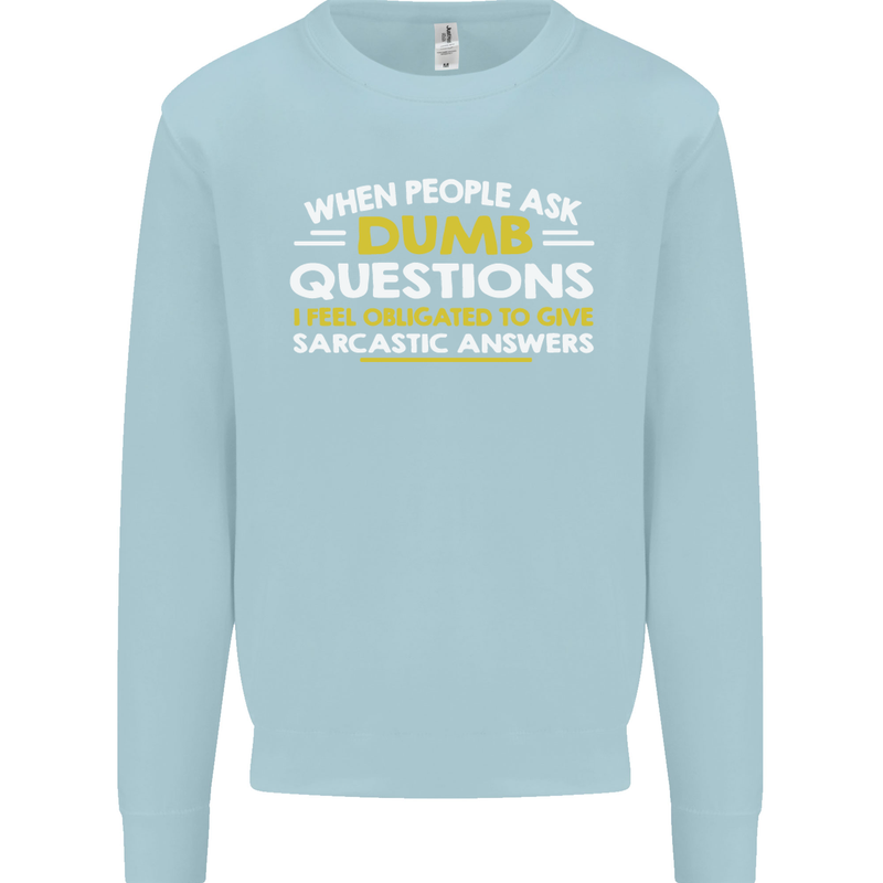 Scotland Funny Scottish SCI-FI Text Kids Sweatshirt Jumper Light Blue
