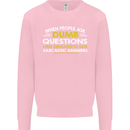 Scotland Funny Scottish SCI-FI Text Kids Sweatshirt Jumper Light Pink