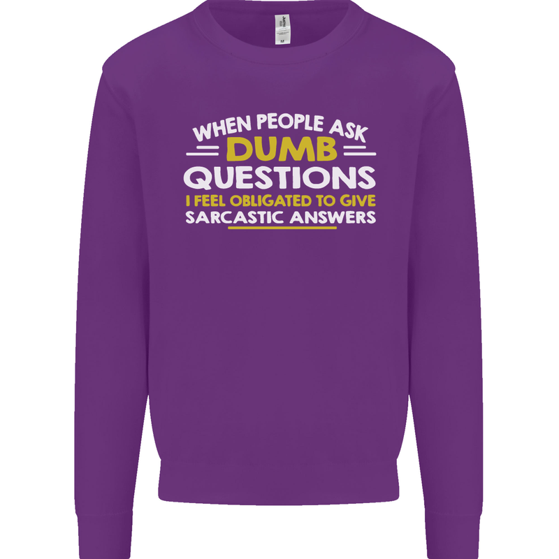Scotland Funny Scottish SCI-FI Text Kids Sweatshirt Jumper Purple