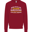 Scotland Funny Scottish SCI-FI Text Kids Sweatshirt Jumper Red