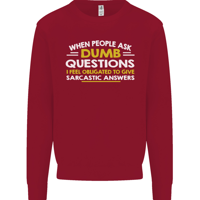 Scotland Funny Scottish SCI-FI Text Kids Sweatshirt Jumper Red