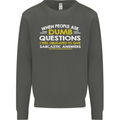 Scotland Funny Scottish SCI-FI Text Kids Sweatshirt Jumper Storm Grey