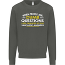 Scotland Funny Scottish SCI-FI Text Kids Sweatshirt Jumper Storm Grey