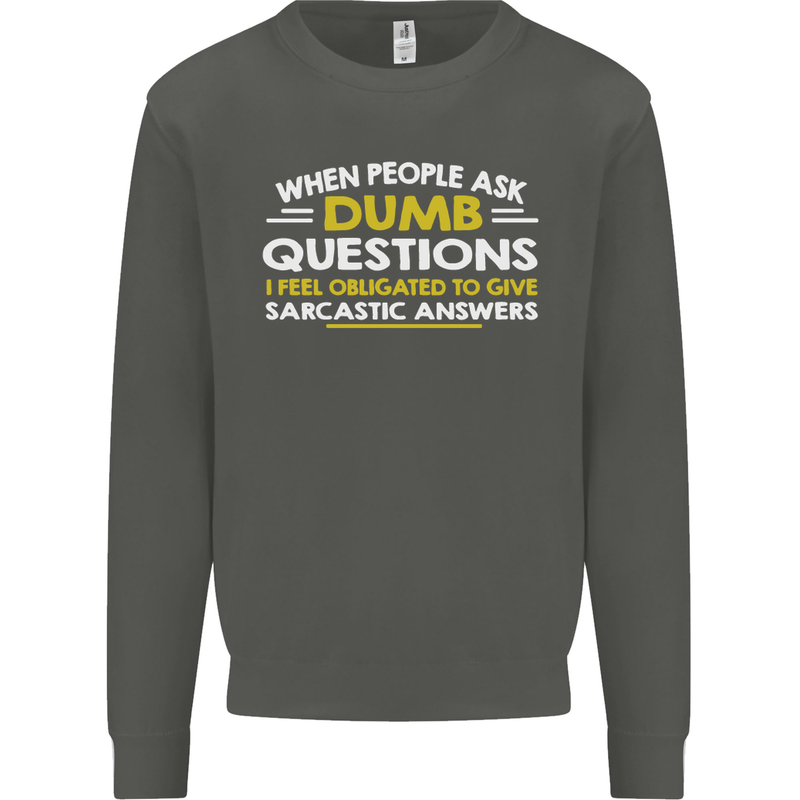 Scotland Funny Scottish SCI-FI Text Kids Sweatshirt Jumper Storm Grey