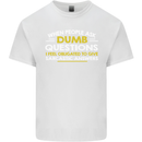 Scotland Funny Scottish SCI-FI Text Kids T-Shirt Childrens White