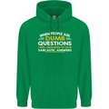 Scotland Funny Scottish SCI-FI Text Mens 80% Cotton Hoodie Irish Green