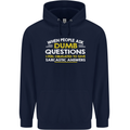 Scotland Funny Scottish SCI-FI Text Mens 80% Cotton Hoodie Navy Blue