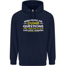 Scotland Funny Scottish SCI-FI Text Mens 80% Cotton Hoodie Navy Blue