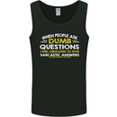 Scotland Funny Scottish SCI-FI Text Mens Vest Tank Top Black
