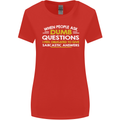 Scotland Funny Scottish SCI-FI Text Womens Wider Cut T-Shirt Red