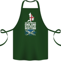 Scotland My Roots Are Scottish Cotton Apron 100% Organic Forest Green
