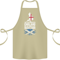 Scotland My Roots Are Scottish Cotton Apron 100% Organic Khaki