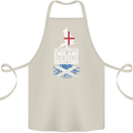 Scotland My Roots Are Scottish Cotton Apron 100% Organic Natural