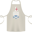 Scotland My Roots Are Scottish Cotton Apron 100% Organic Natural