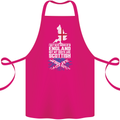 Scotland My Roots Are Scottish Cotton Apron 100% Organic Pink