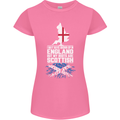 Scotland My Roots Are Scottish Womens Petite Cut T-Shirt Azalea