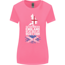 Scotland My Roots Are Scottish Womens Wider Cut T-Shirt Azalea