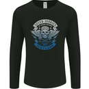 Scotland Speed Junkies Biker Motorcycle Mens Long Sleeve T-Shirt Black
