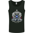 Scottish Soul Biker Attitude Motorcycle Mens Vest Tank Top Black