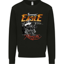 Screaming' Eagle Biker Motorbike Motorcycle Mens Sweatshirt Jumper Black