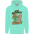 Screw Valentine's Day Funny St. Patrick's Childrens Kids Hoodie Peppermint
