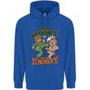 Screw Valentine's Day Funny St. Patrick's Childrens Kids Hoodie Royal Blue