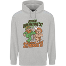 Screw Valentine's Day Funny St. Patrick's Childrens Kids Hoodie Sports Grey