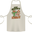 Screw Valentine's Day Funny St. Patrick's Cotton Apron 100% Organic Natural