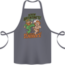 Screw Valentine's Day Funny St. Patrick's Cotton Apron 100% Organic Steel