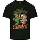 Screw Valentine's Day Funny St. Patrick's Kids T-Shirt Childrens Black