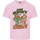 Screw Valentine's Day Funny St. Patrick's Kids T-Shirt Childrens Light Pink