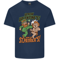 Screw Valentine's Day Funny St. Patrick's Kids T-Shirt Childrens Navy Blue
