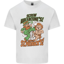 Screw Valentine's Day Funny St. Patrick's Kids T-Shirt Childrens White