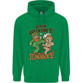 Screw Valentine's Day Funny St. Patrick's Mens 80% Cotton Hoodie Irish Green