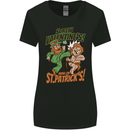 Screw Valentine's Day Funny St. Patrick's Womens Wider Cut T-Shirt Black
