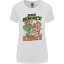 Screw Valentine's Day Funny St. Patrick's Womens Wider Cut T-Shirt White