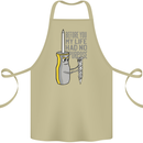 Screwdriver Funny Carpenter Electrician DIY Cotton Apron 100% Organic Khaki