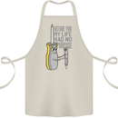 Screwdriver Funny Carpenter Electrician DIY Cotton Apron 100% Organic Natural
