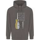 Screwdriver Funny Carpenter Electrician DIY Mens 80% Cotton Hoodie Charcoal