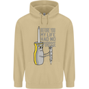 Screwdriver Funny Carpenter Electrician DIY Mens 80% Cotton Hoodie Sand