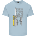 Screwdriver Funny Carpenter Electrician DIY Mens Cotton T-Shirt Tee Top Light Blue