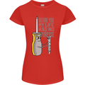 Screwdriver Funny Carpenter Electrician DIY Womens Petite Cut T-Shirt Red