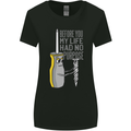 Screwdriver Funny Carpenter Electrician DIY Womens Wider Cut T-Shirt Black