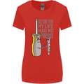Screwdriver Funny Carpenter Electrician DIY Womens Wider Cut T-Shirt Red